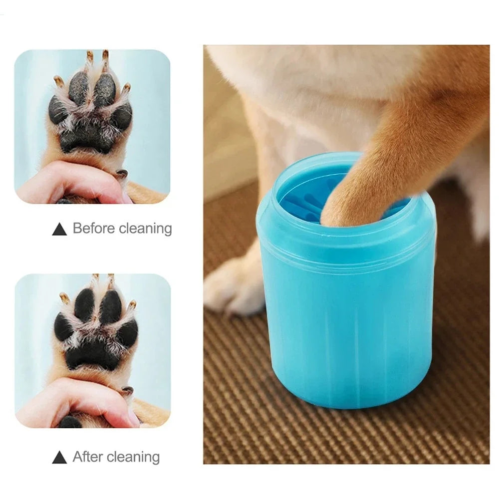 Dog Paw Cleaner Cup – Instantly Cleans Muddy Paws & Keeps Your Home Clean
